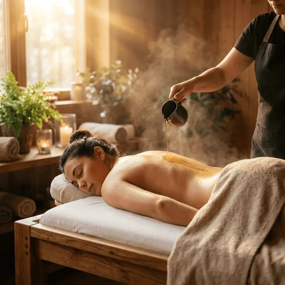 Hot Oil Massage